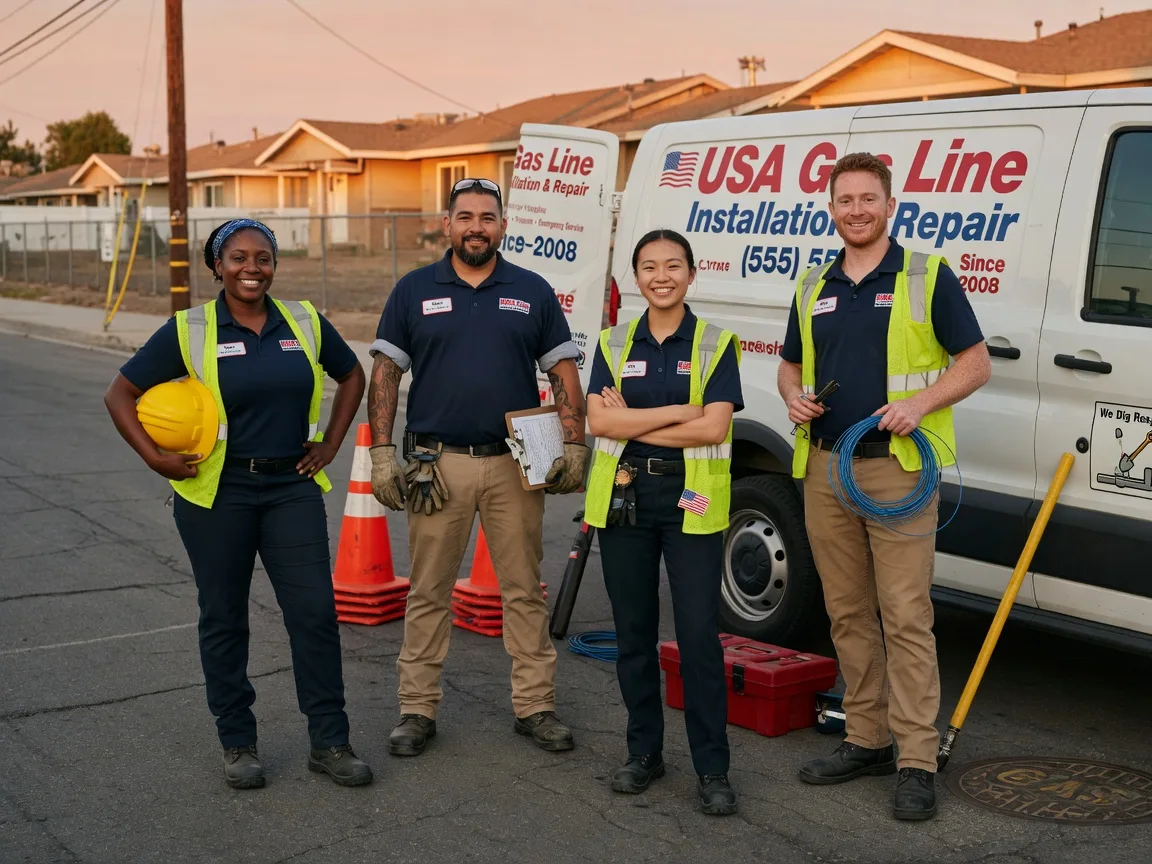 Gas Line Installation company in Vining, IA